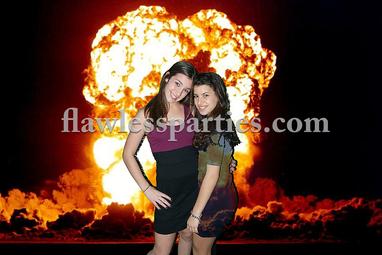 Explosion Green Screen Photos